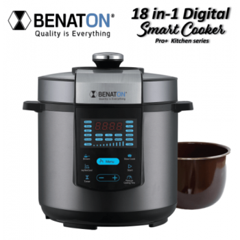 סיר בישול חכם SMART COOKER בלחץ 18 ב-1 המתקדם בעולם הבישול והאפיה סיר בישול חכם SMART COOKER בלחץ 18 ב-1 המתקדם בעולם הבישול והאפיה