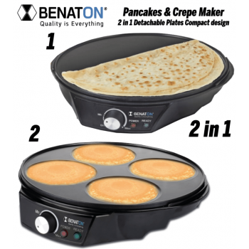 A device for making pancakes and crepes 2 on-1 functional – easy-to-clean detachable surface-free shipping A device for making pancakes and crepes 2 on-1 functional – easy-to-clean detachable surface-free shipping