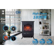 Benaton BT-55922 خمر ديكور التدفئة الكهربائية مدفأة الشحن مجانا