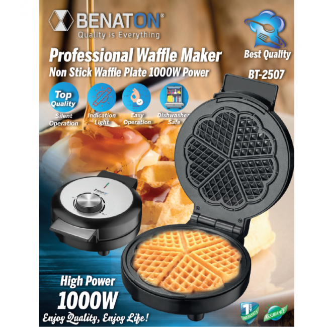 Professional home appliance for making Belgian waffles fast and quality-free shipping