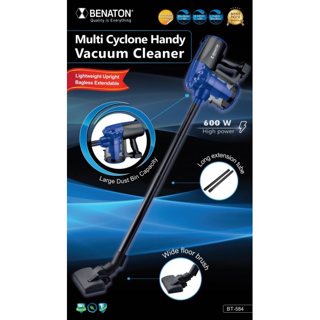 High quality multicyclonic vacuum cleaner extra powerful 600w BENATON free shipping