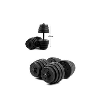 20kg weight set featuring 2 rods and 12 different weight plates Free shipping 20kg weight set featuring 2 rods and 12 different weight plates Free shipping