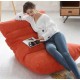A Japanese armchair made of sitting or recumbent fabric in colors-free shipping