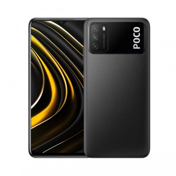 סמארטפון POCO M3 גרסה 4GB פלוס 64GB בצבע צהוב/שחור משלוח חינם סמארטפון POCO M3 גרסה 4GB פלוס 64GB בצבע צהוב/שחור משלוח חינם