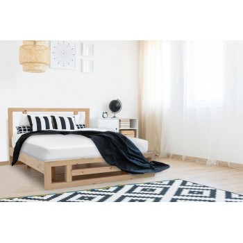 سرير الصنوبر الكامل بما في ذلك هدية نموذج فراش 5035 الشحن مجانا 