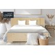 מיטה זוגית עשויה עץ אורן מלא חזק במגוון צבעים ומידות-משלוח חינם 5042