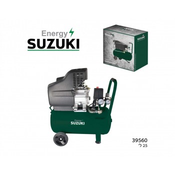 סוזוקי קומפרסור 25 ליטר SECM25-1  משלוח חינם סוזוקי קומפרסור 25 ליטר SECM25-1  משלוח חינם