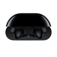 אוזניות אלחוטיות Huawei FreeBuds Pro Bluetooth עם מיקרופון בצבע כסוף/שחור הכוללות כיסוי טעינה משלוח חינם