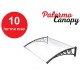 High quality sun/rain roof awning from Polycarbon