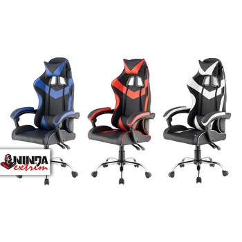 כיסא גיימינג/גיימרים אורתופדי NINJA Extrim PRO 3עם מבנה ארגונומי ומשענת גבוהה, מגוון צבעים לבחירה משלוח חינם כיסא גיימינג/גיימרים אורתופדי NINJA Extrim PRO 3עם מבנה ארגונומי ומשענת גבוהה, מגוון צבעים לבחירה משלוח חינם