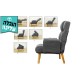 TV Armchair with MY CASA Model LAZI COMFORT - Free Shipping