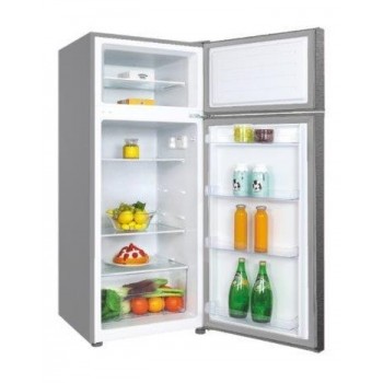 2-door refrigerator with 207-litre top freezer DE-FROST Quiet and economical - stainless steel finish SUZUKI Energy Free shipping 2-door refrigerator with 207-litre top freezer DE-FROST Quiet and economical - stainless steel finish SUZUKI Energy Free shipping