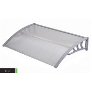 سقف المطر والتظليل مع التسقيف polycrobent حليبي وتركيب الذاتي الأسلحة البولي بروبلين على الأبواب والنوافذ، في مجموعة متنوعة من الألوان والأحجام للاختيار من بينها الشحن المجاني