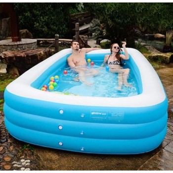 בריכה מלבנית מתנפחת בגודל 305/183/66 ס"מ 