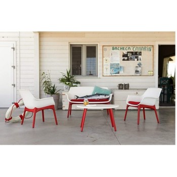מערכת ישיבה למרפסת ולגינה בעיצוב רטרו, הכוללת 2 כורסאות יחיד ושולחן אירוח תוצרת איטליה BICA בלבן אפור/לבן אדום לבחירה  משלוח חינם מערכת ישיבה למרפסת ולגינה בעיצוב רטרו, הכוללת 2 כורסאות יחיד ושולחן אירוח תוצרת איטליה BICA בלבן אפור/לבן אדום לבחירה  משלוח חינם