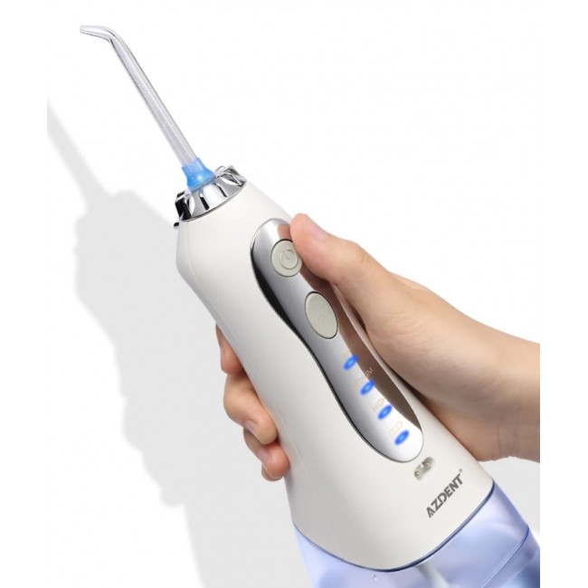 Стоматологический прибор, заряженный для чистки зубов и десен с струей воды - бесплатная доставка