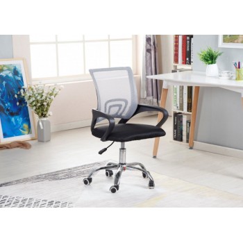 כסא משרד/סטודנט אורוגונומי עם גב רשת MESH בגימור ניקל מגיע במגוון צבעים...  משלוח חינם 