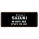 Suzuki 39-Piece Set of Bits in SUZUKI Energy Storage Chassis Free Shipping