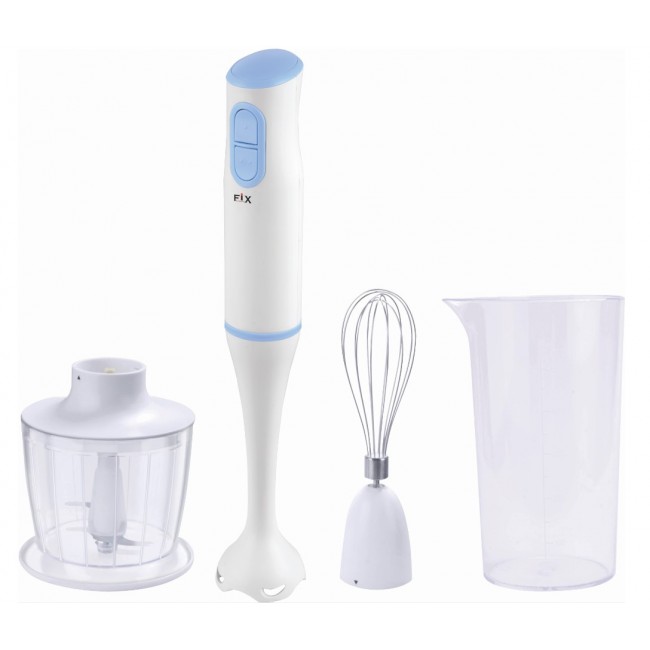 Set with blender rod 3 in 1 including frothy, chopper and measuring cup Fix free shipping