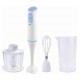 Set with blender rod 3 in 1 including frothy, chopper and measuring cup Fix free shipping