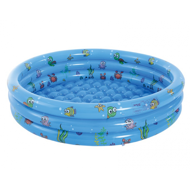 Summer set for children - inflatable pool for children with a diameter of 100/42 including a parasol and a base for free shipping parasol