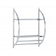Hanging facility 2 shelves for bathroom free shipping
