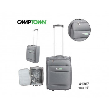 19" складной чемодан тележки из крепкой, купальной ткани, легкий, складной до минимальной толщины 5 см Бесплатная доставка