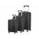DarNA 3 hard luggage set sizes 20, 24 and 28" in a selection of colors Free shipping