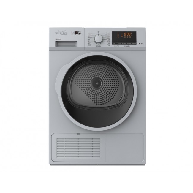 8.5kg Condensor 2500 Watts Silver Color Tumble Dryer Free Shipping