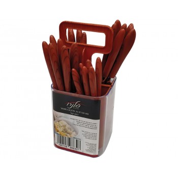 24-piece cutlery set with PLANERO designed free shipping stand