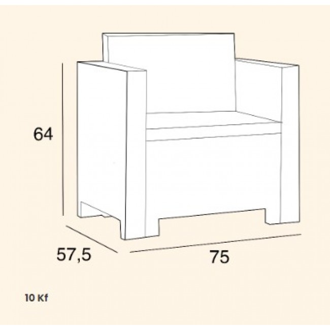 Оценить-финиш балкон и сад сидения системы, показывая 2 одного кресла двойной диван и итальянского происхождения гостевой стол для бесплатной доставки
