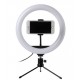 30 cm professional ring lighting with powerful LED lighting including desktop tripod and free delivery phone stand