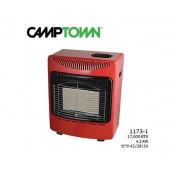 תנור חימום גז אדום CAMPTOWN JUNIOR EDGE משלוח חינם