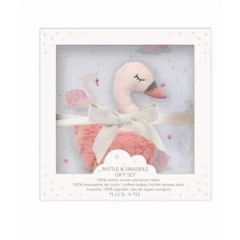 French Swan Birth Pack - Tatra and Rattle