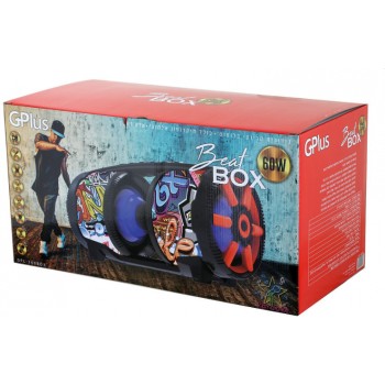 מערכת קריוקי ניידת 60W מיקרופון אלחוטי משלוח חינם מערכת קריוקי ניידת 60W מיקרופון אלחוטי משלוח חינם