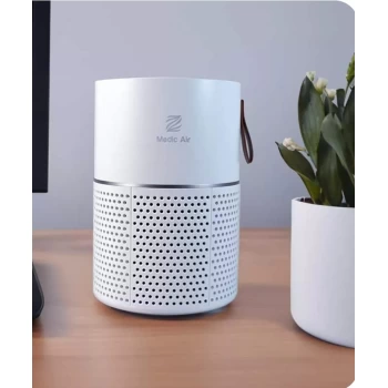 ZMedicAir, a revolutionary patented air purifier that leads to improvements, such as sleep, energy levels, immune system function, and more.