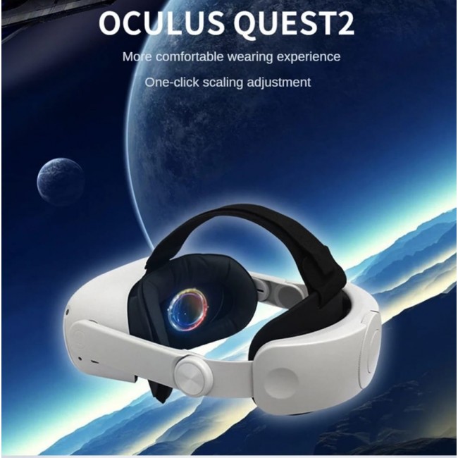 Headband adjustable to VR2 quest 2 head size