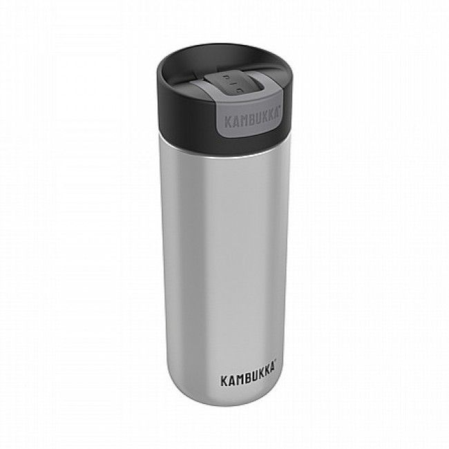כוס שתייה תרמית KAMBUKKA 500 מ"ל Stainless Steel עם מכסה Switch lid מסדרת Olympus דגם Stainless steel משלוח חינם