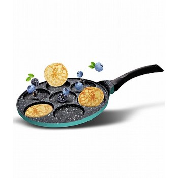מחבת פנקייק 7 שקעים 26 ס"מ BLACK MARBLE במבחר צבעים משלוח חינם מחבת פנקייק 7 שקעים 26 ס"מ BLACK MARBLE במבחר צבעים משלוח חינם