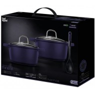 סט 5 חלקים סיר 20 ס"מ , סיר 24 ס"מ כולל כף הגשה Food Appeal Mineral משלוח חינם