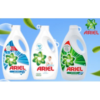 מארז 4 בקבוקי נוזל כביסה Ariel Baby אריאל בייבי תכולה 2.255 ליטר משלוח חינם מארז 4 בקבוקי נוזל כביסה Ariel Baby אריאל בייבי תכולה 2.255 ליטר משלוח חינם