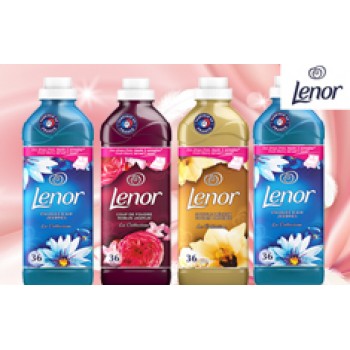 מארז 6 יחידות מרכך כביסה מרוכז 900 מ"ל LENOR משלוח חינם מארז 6 יחידות מרכך כביסה מרוכז 900 מ"ל LENOR משלוח חינם