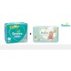 Сберегательный пакет 6 пакетов pampers Премиум холодные подгузники в том числе 12 Pack Wipes Бесплатная доставка