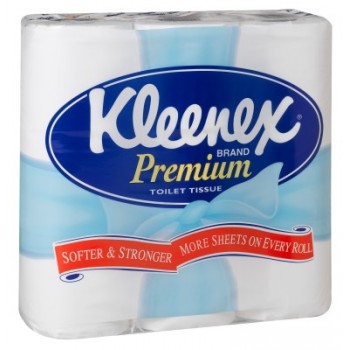 Premium white/yellow toilet paper 9 rolls KLEENEX KIMBERLY Premium white/yellow toilet paper 9 rolls KLEENEX KIMBERLY