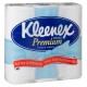 Туалетная бумага премиум цвета белая/желтая 9 рулонов KLEENEX KIMBERLY