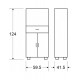 Microwave Closet Free Shipping - Self Assembly