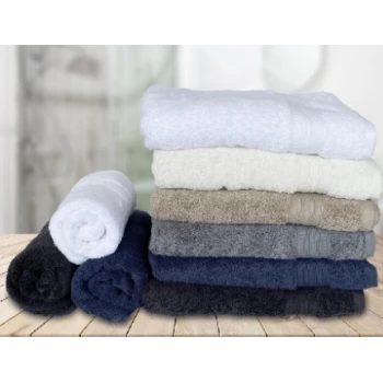  מארז מגבות ספא מבד 100 אחוז  כותנה בעלות כושר ספיגה מעולה, רכות ונעימות  למגע בצבע לבן