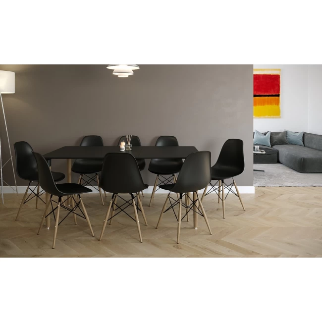 Dining area including 4 bologna chairs Free shipping