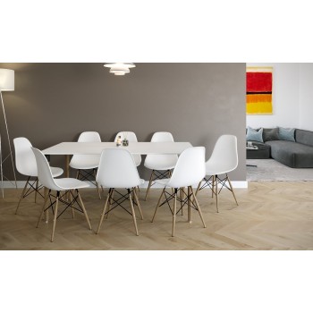 Обеденная зона, включая 4 стула болоньи Бесплатная доставка