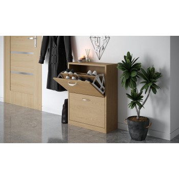 ארון נעליים דגם בריסל לאחסון של בין 12-18 זוגות נעליים